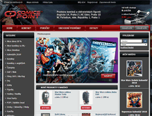 Tablet Screenshot of comicspoint.cz